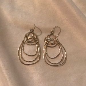 Silpada silver earrings